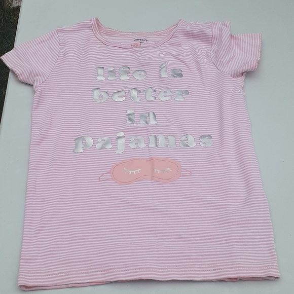 Carter's Other - Girls pajama shirt